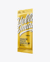 Glossy Snack Pack Mockup - Half Side View