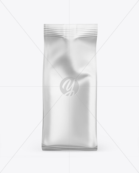 Matte Metallic Package Mockup