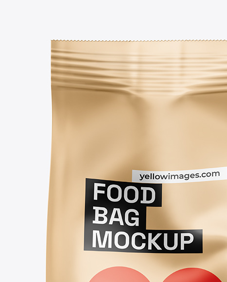 Matte Metallic Package Mockup