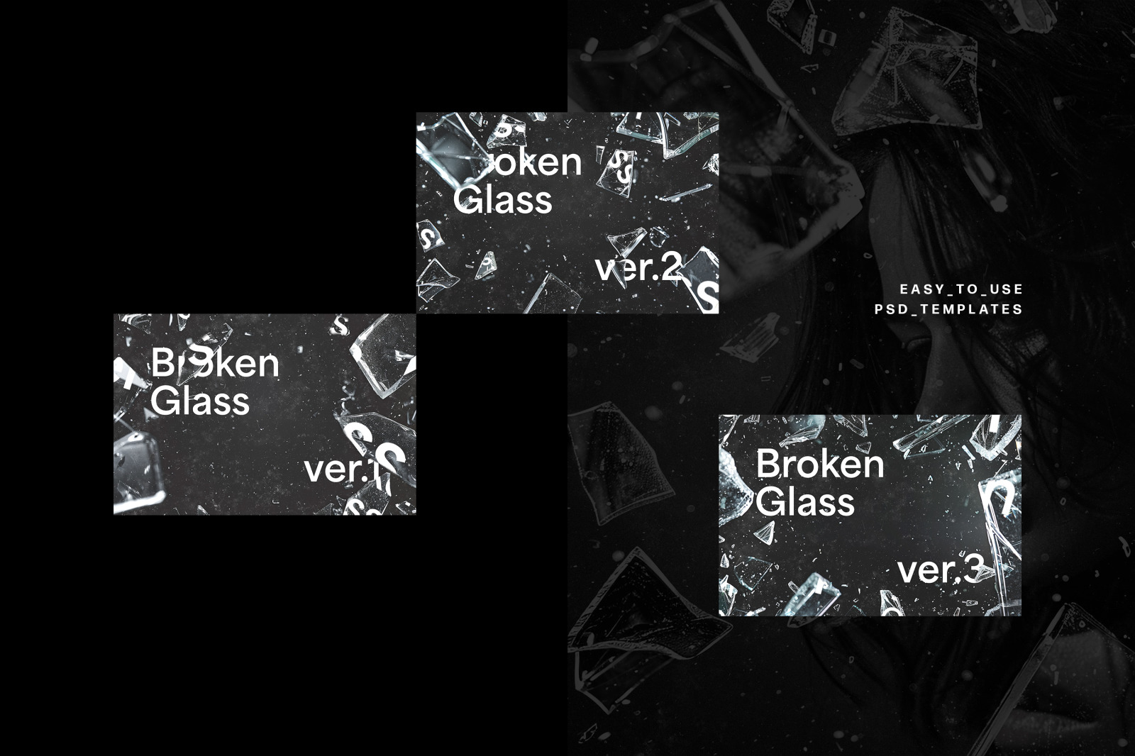 Shattered Glass Photo Effect Shattered Glass Photo Effect