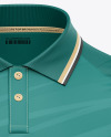Men's Raglan Polo Jersey Mockup