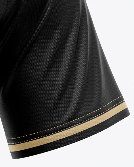 Men's Raglan Polo Jersey Mockup