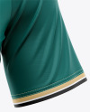 Men's Raglan Polo Jersey Mockup