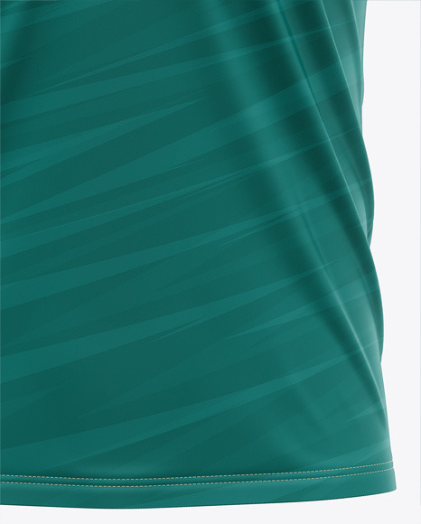 Men's Raglan Polo Jersey Mockup