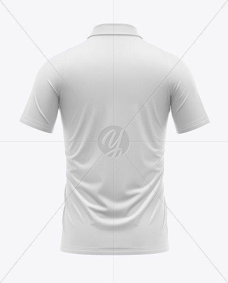 Men's Raglan Polo Jersey Mockup