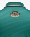 Men's Raglan Polo Jersey Mockup