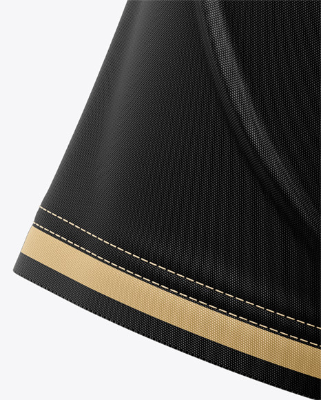 Men's Raglan Polo Jersey Mockup