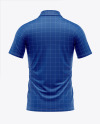Men's Raglan Polo Jersey Mockup