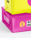Two Butter Blocks Mockup Two Butter Blocks Mockup
