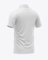 Men's Raglan Polo Jersey Mockup