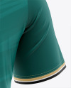 Men's Raglan Polo Jersey Mockup