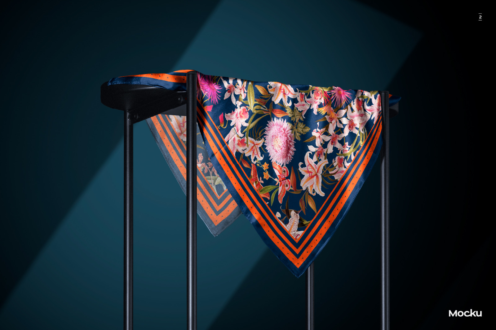 Silk Scarf Mockup Pack - Vol. 03 Silk Scarf Mockup Pack - Vol. 03