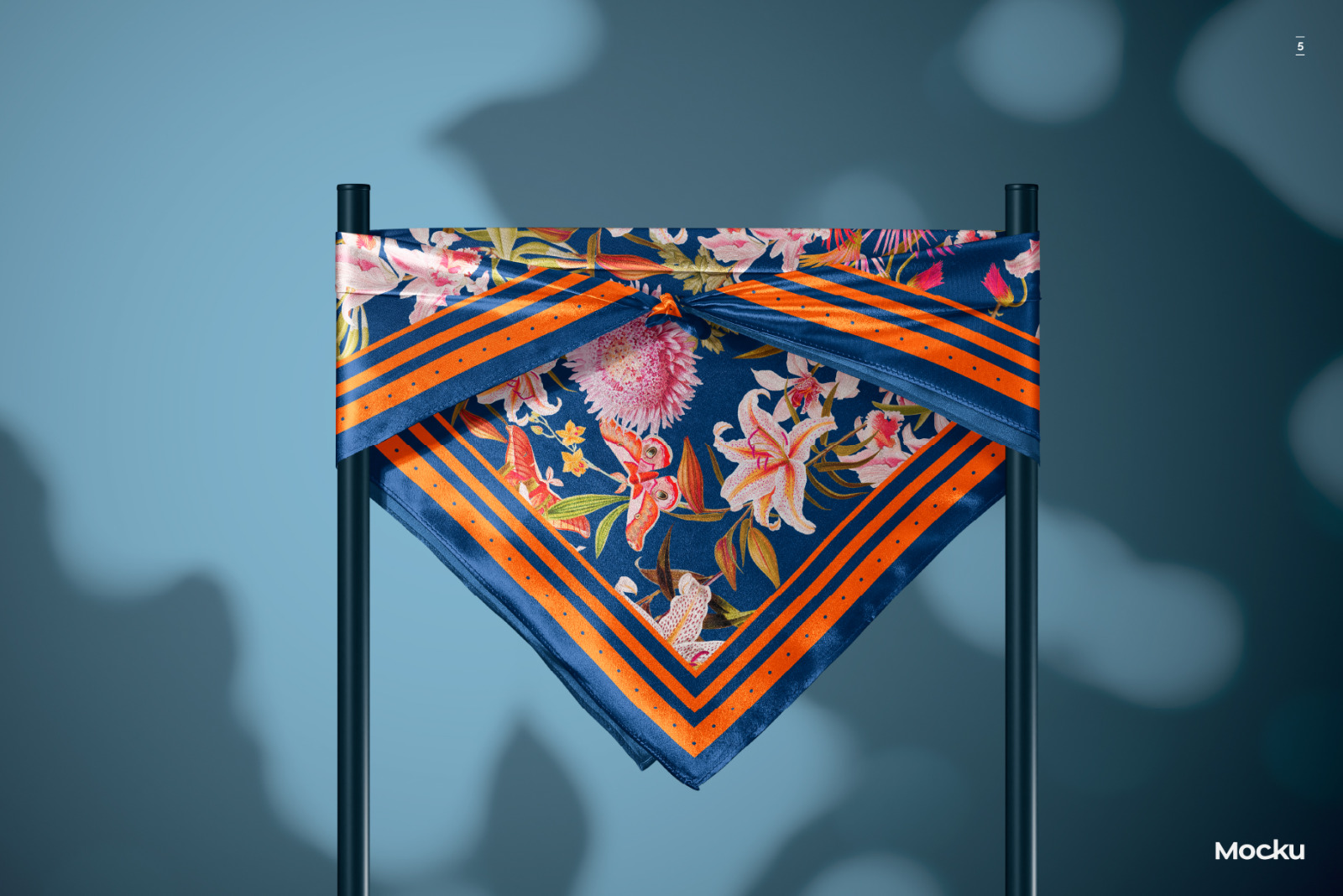 Silk Scarf Mockup Pack - Vol. 03 Silk Scarf Mockup Pack - Vol. 03