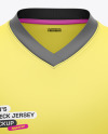 Men's V-Neck Jersey Mockup