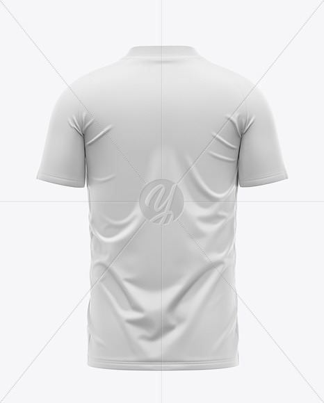 Men's V-Neck Jersey Mockup