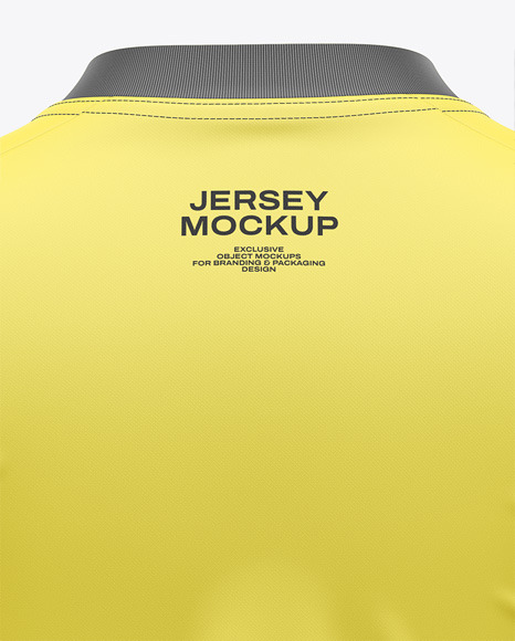 Men's V-Neck Jersey Mockup