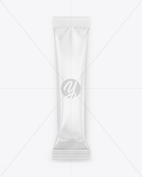 Glossy Stick Sachet Mockup
