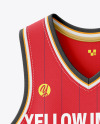 V-Neck Basketball Jersey Mockup