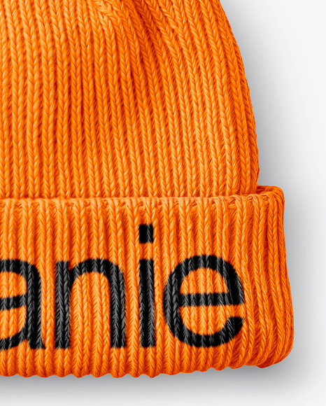 Beanie Hat Mockup