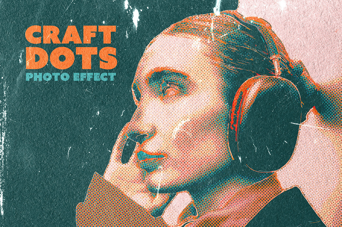 Craft Dots Photo Effect Craft Dots Photo Effect