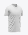 Men's V-Neck Jersey Mockup