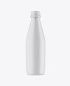 Matte Ceramic Water Bottle Mockup