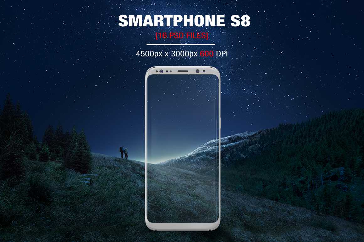 Samsung Galaxy S8 Mockups Samsung Galaxy S8 Mockups