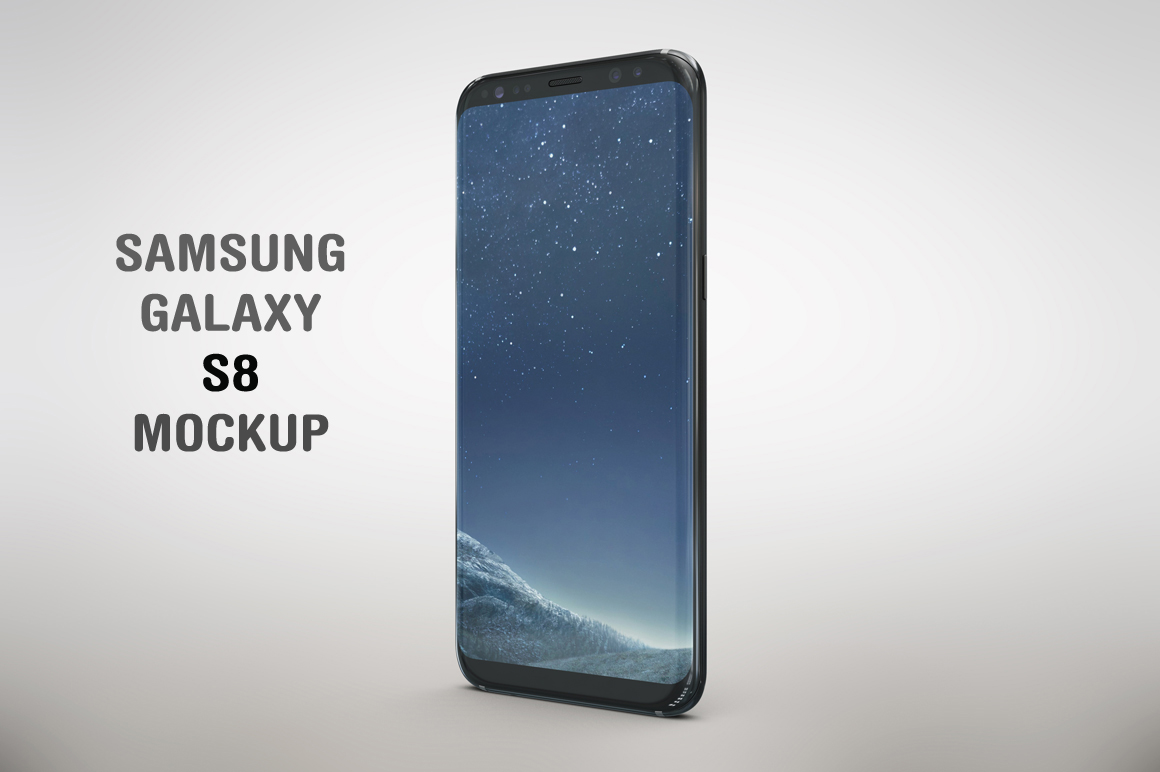 Samsung Galaxy S8 Mockups Samsung Galaxy S8 Mockups