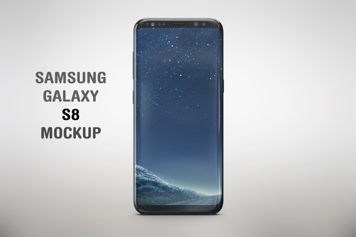 Samsung Galaxy S8 Mockups Samsung Galaxy S8 Mockups