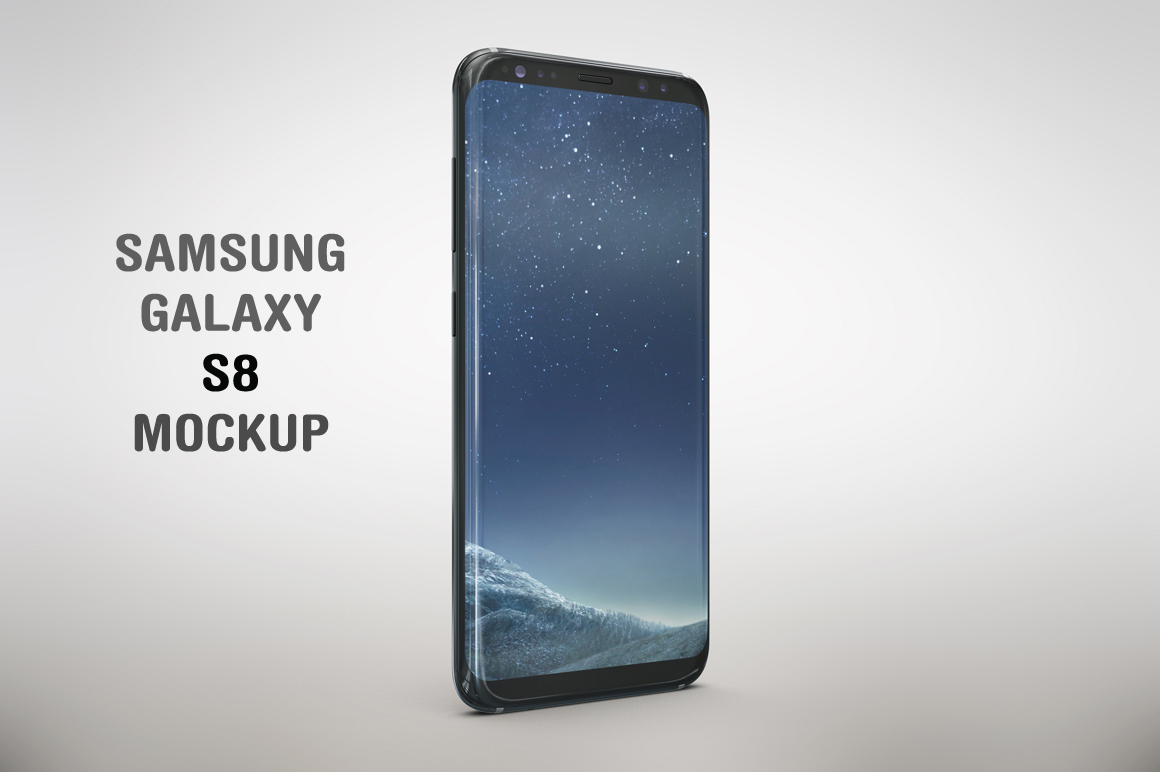 Samsung Galaxy S8 Mockups Samsung Galaxy S8 Mockups