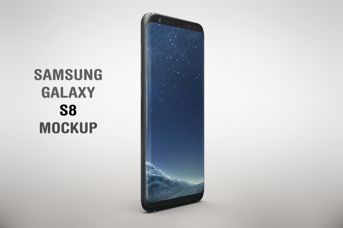 Samsung Galaxy S8 Mockups Samsung Galaxy S8 Mockups
