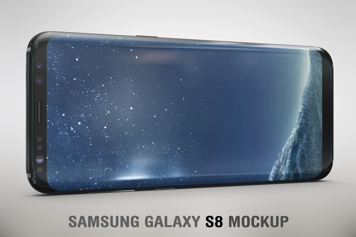Samsung Galaxy S8 Mockups Samsung Galaxy S8 Mockups