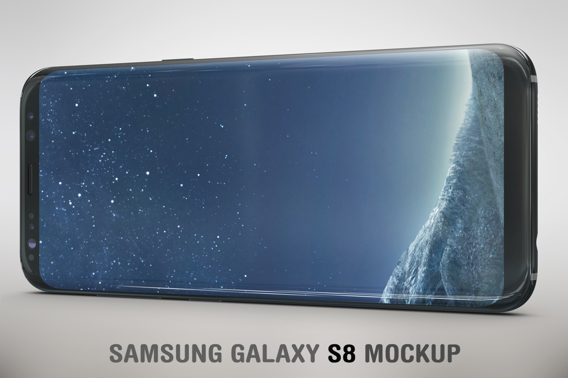 Samsung Galaxy S8 Mockups Samsung Galaxy S8 Mockups