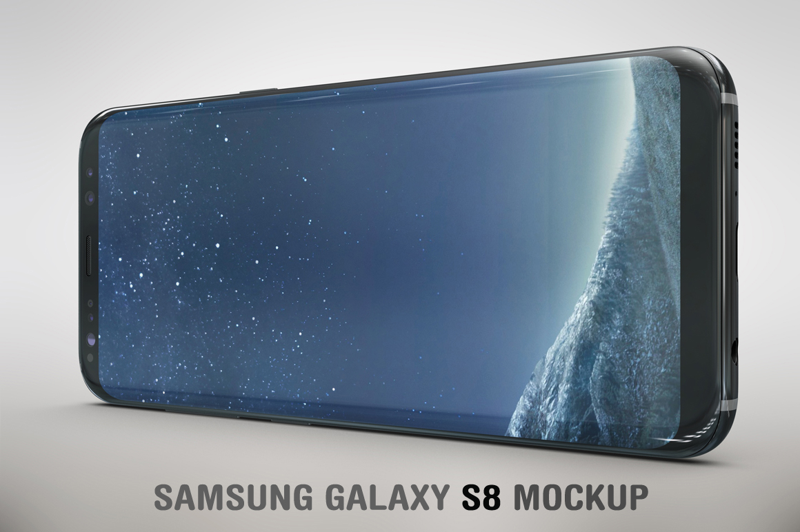 Samsung Galaxy S8 Mockups Samsung Galaxy S8 Mockups