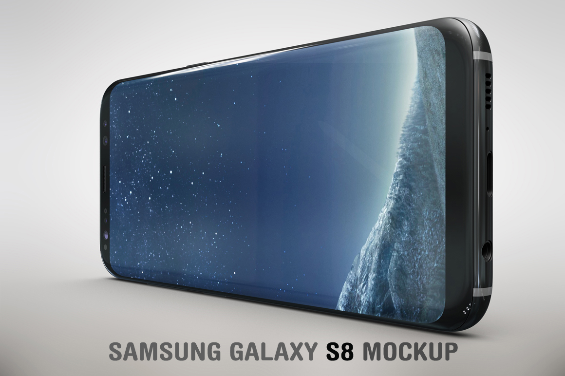 Samsung Galaxy S8 Mockups Samsung Galaxy S8 Mockups