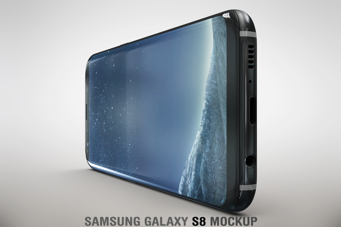 Samsung Galaxy S8 Mockups Samsung Galaxy S8 Mockups