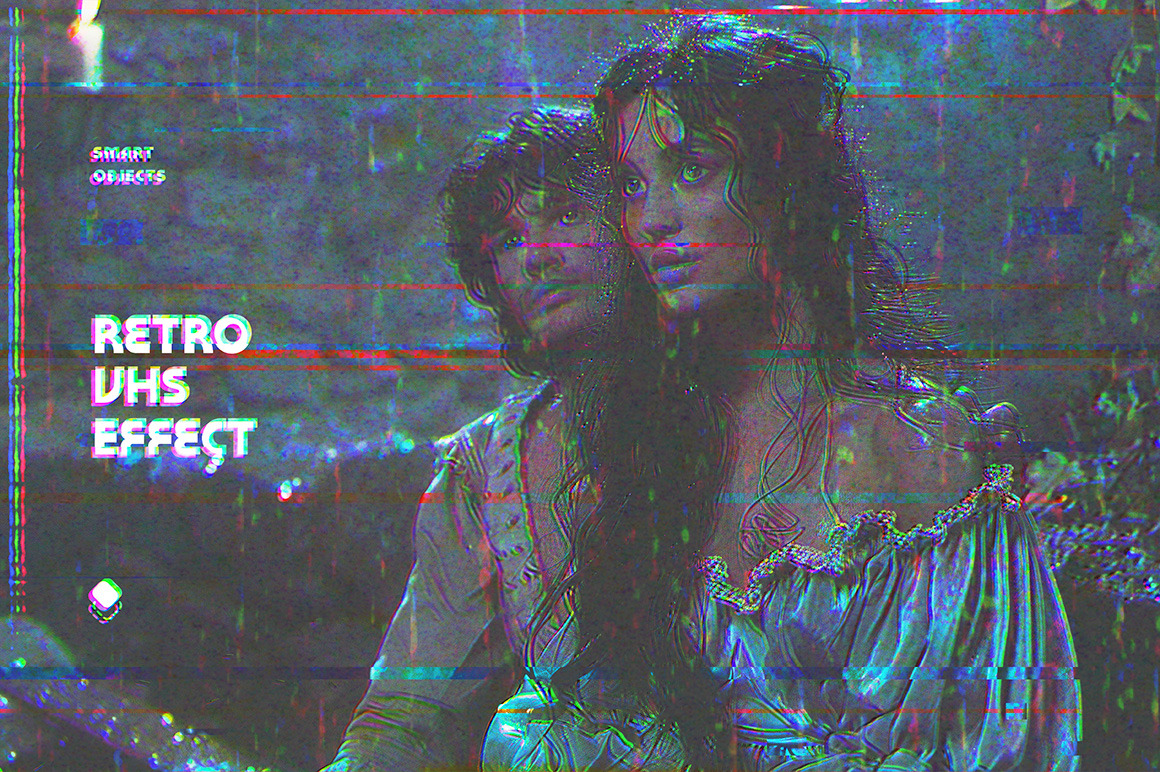 Retro VHS Tape Photo Effect Retro VHS Tape Photo Effect