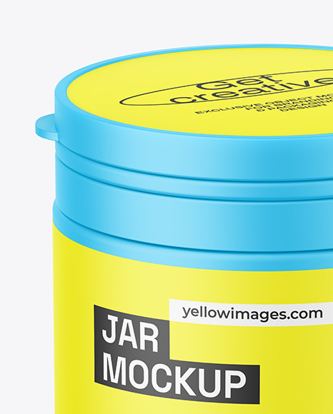 Matte Jar Mockup