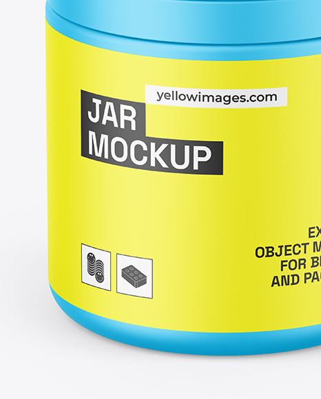 Matte Jar Mockup