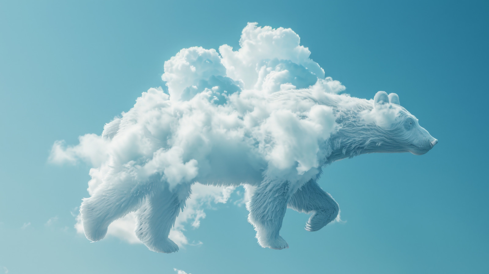 Clouds animals on Yellow Images Creative Store - 137881