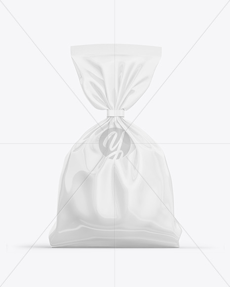 Glossy Food Bag Mockup
