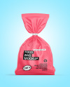 Glossy Food Bag Mockup