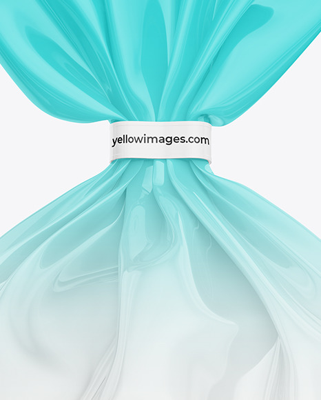 Glossy Food Bag Mockup