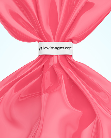 Glossy Food Bag Mockup