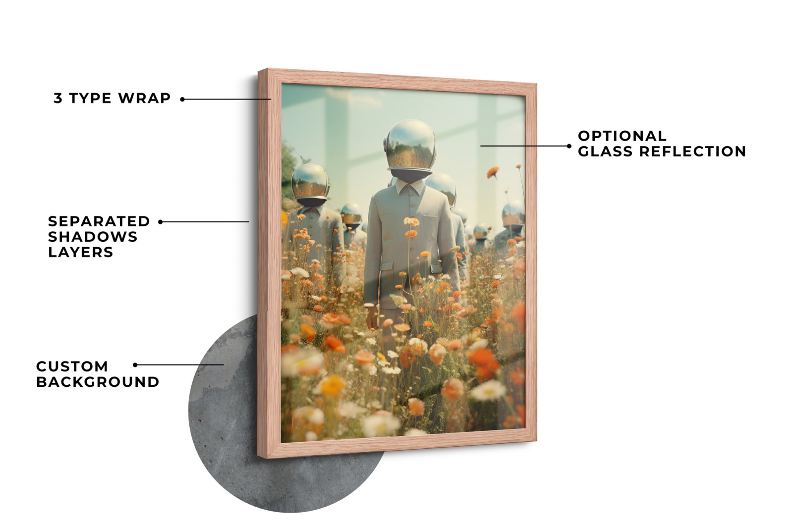 Framed Photo Mockups Bundle 01 Framed Photo Mockups Bundle 01