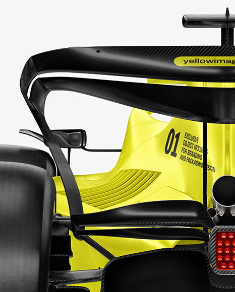 Formula-1 2024 Mockup - Back View