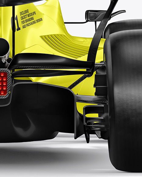 Formula-1 2024 Mockup - Back View