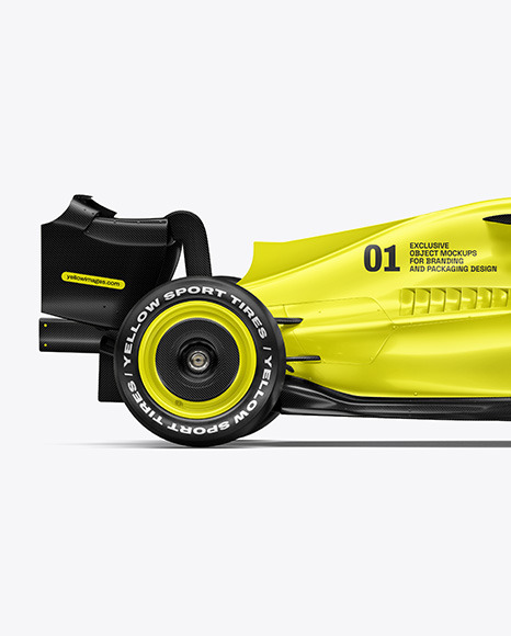 Formula-1 2024 Mockup - Side View