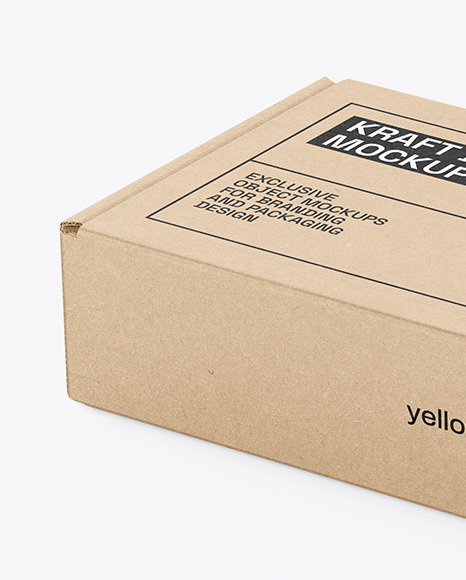 Kraft Box Mockup