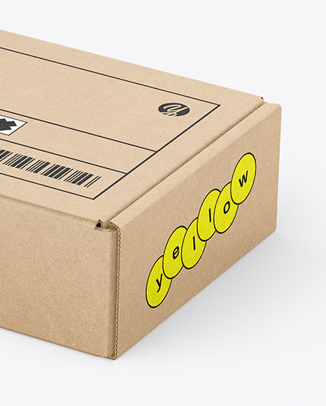 Kraft Box Mockup
